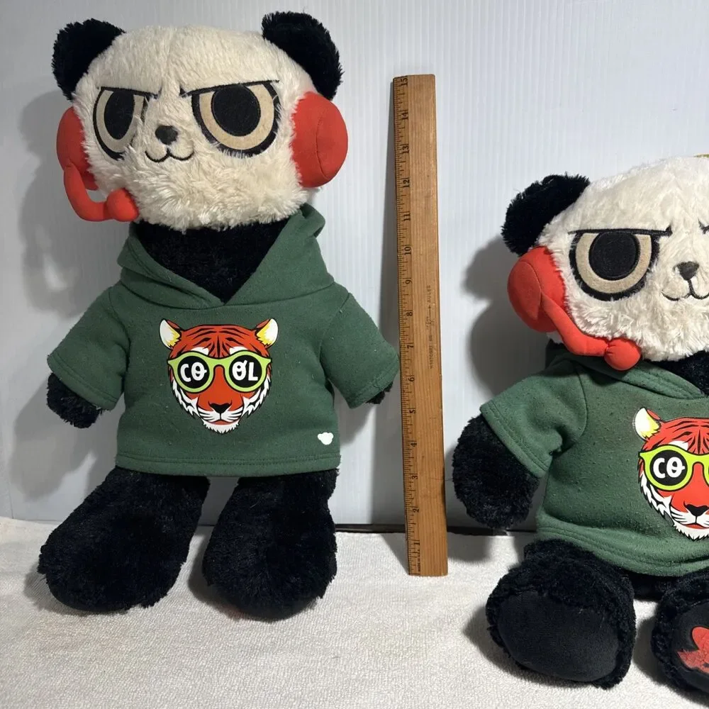 Build a Bear 2020 Ryan's World Combo Panda 17 Inch A Set Of Two Plush - Picture 5 of 6